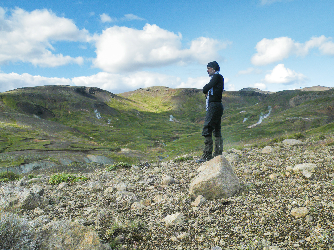 Luis Texeira en Islande